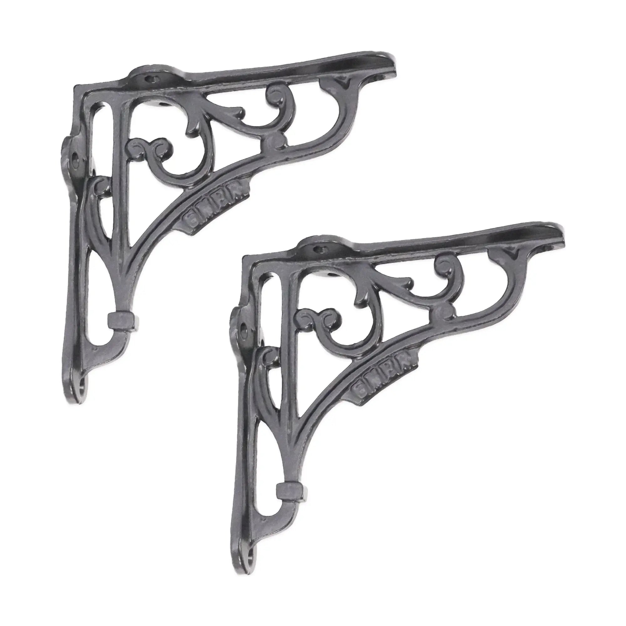 GNER Shelf Bracket Black 125x125mm (Sold in Pairs) Spira