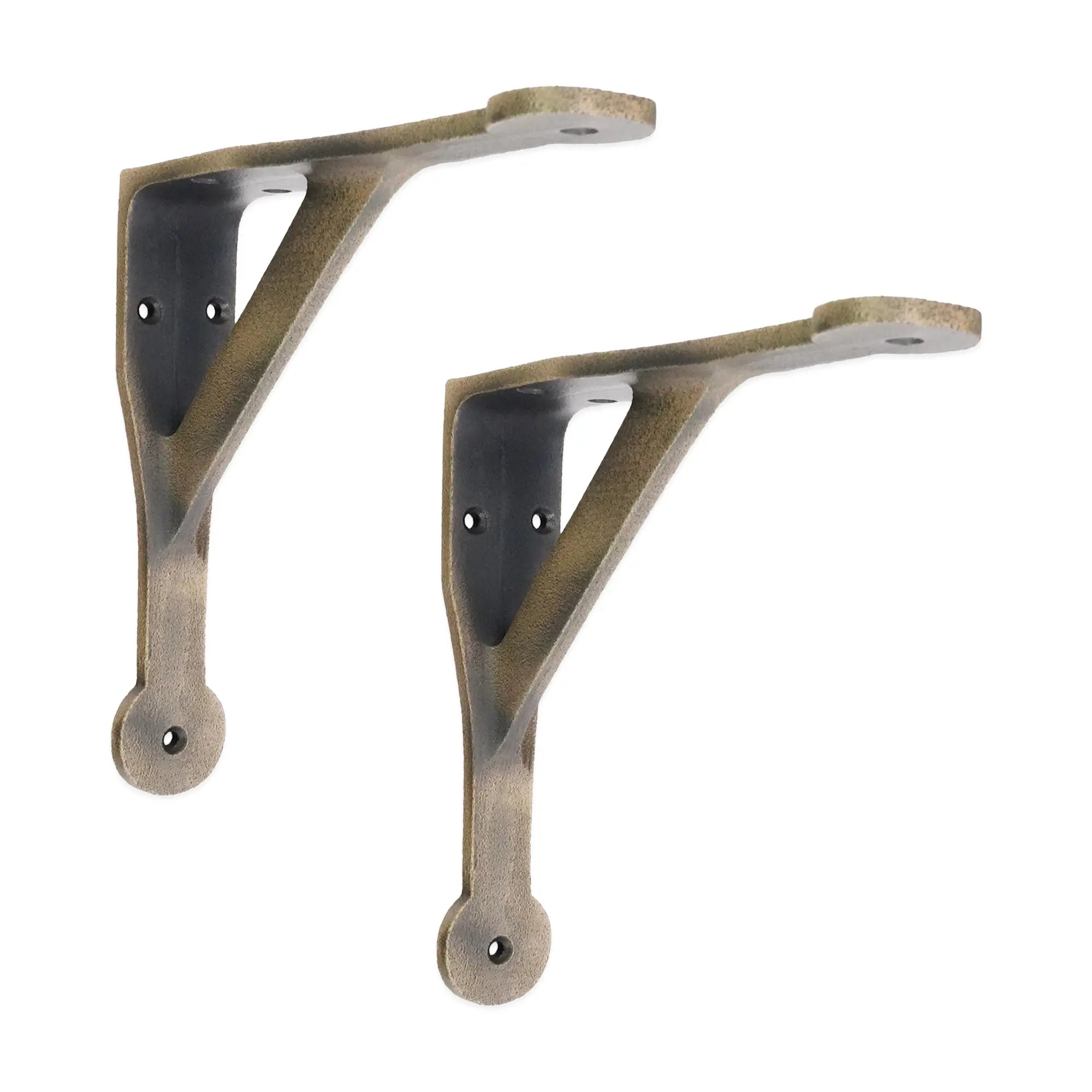 Penny Gallow Shelf Bracket Matt Antique (Sold in Pairs) Spira