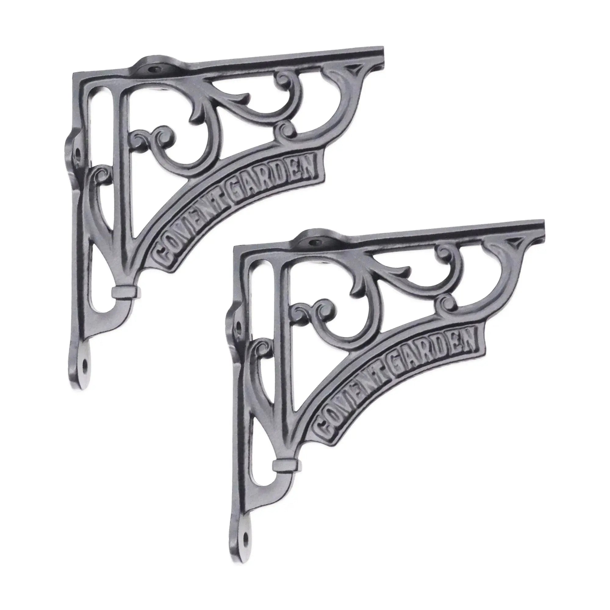 Covent Garden Shelf Bracket Black (Sold in Pairs) Spira
