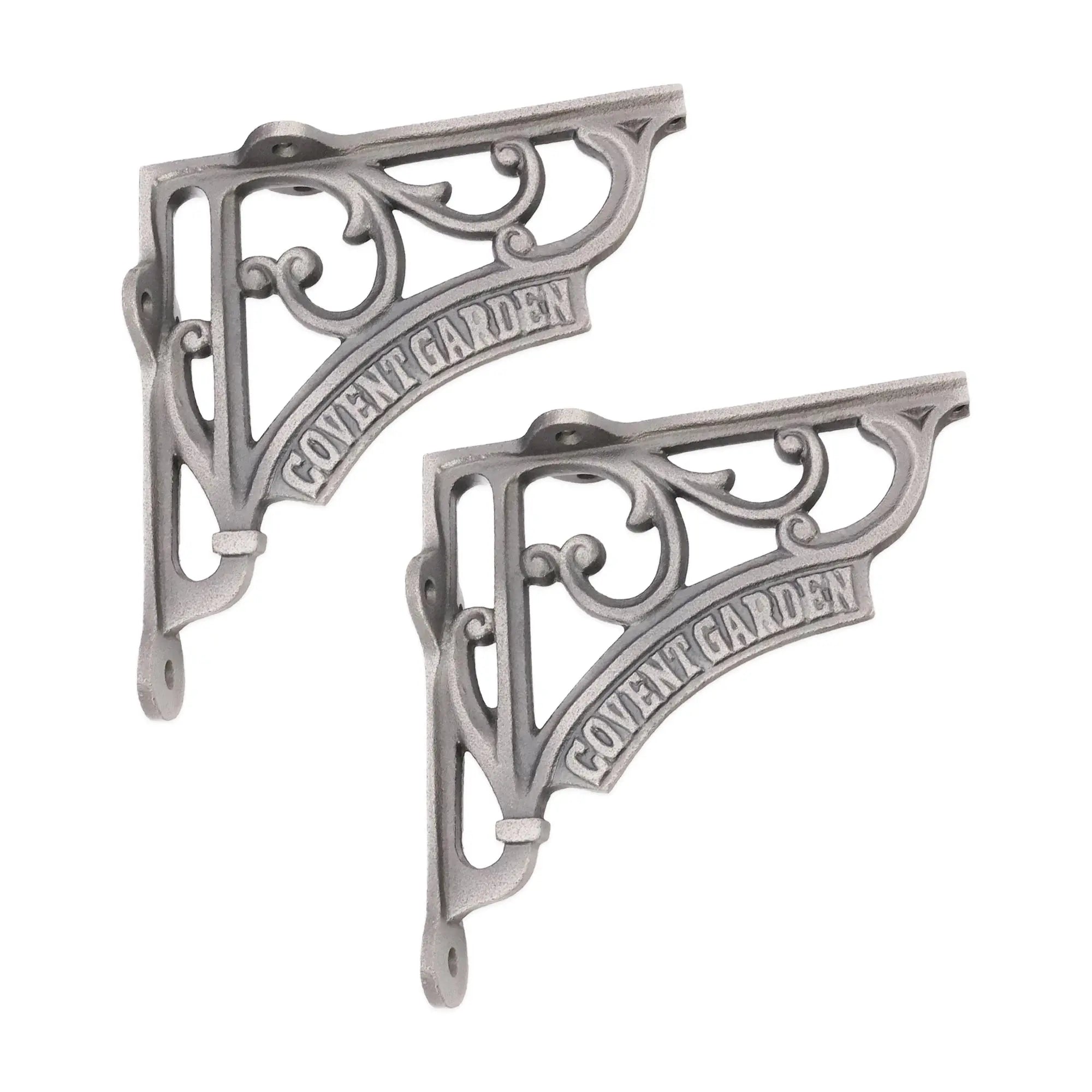Covent Garden Shelf Bracket Pewter (Sold in Pairs) Spira
