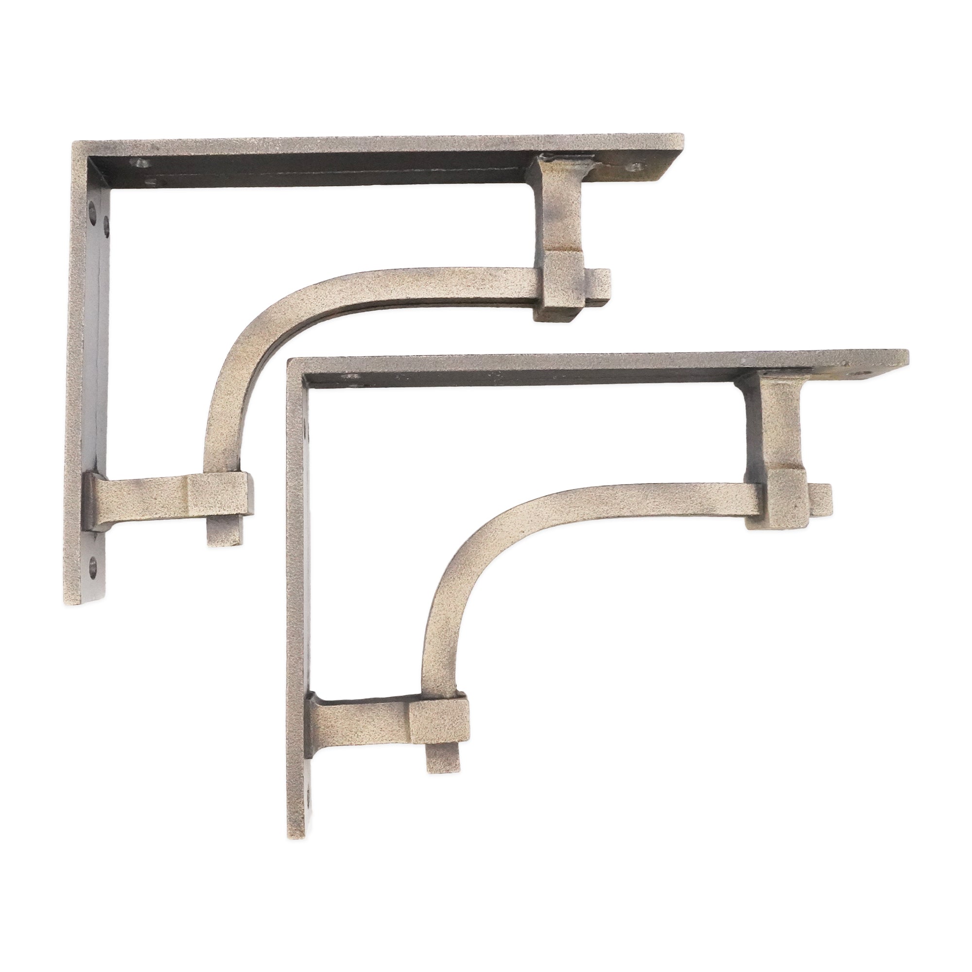Industrial Shelf Bracket Matt Antique (Sold in Pairs)