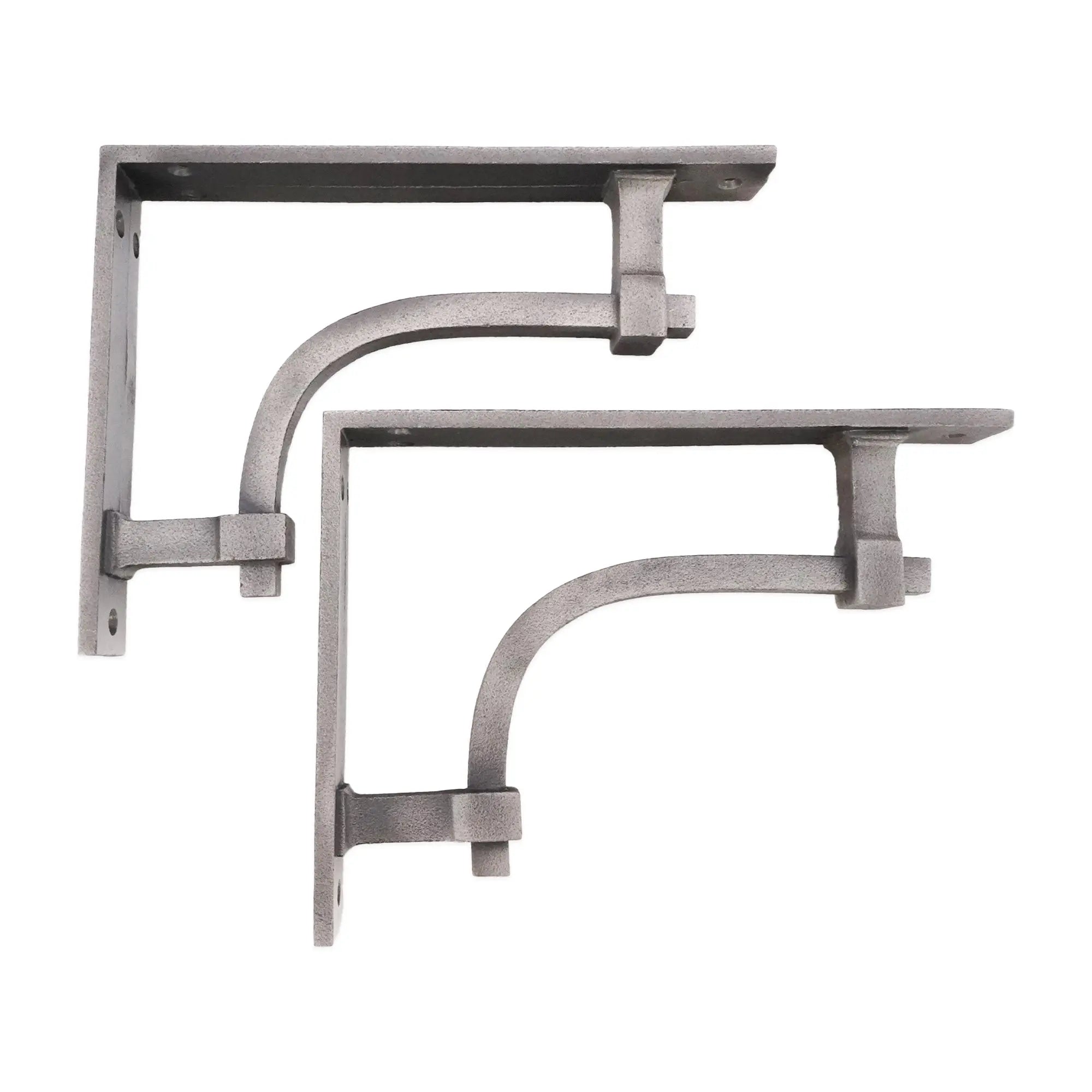 Industrial Shelf Bracket Pewter (Sold in Pairs) Spira