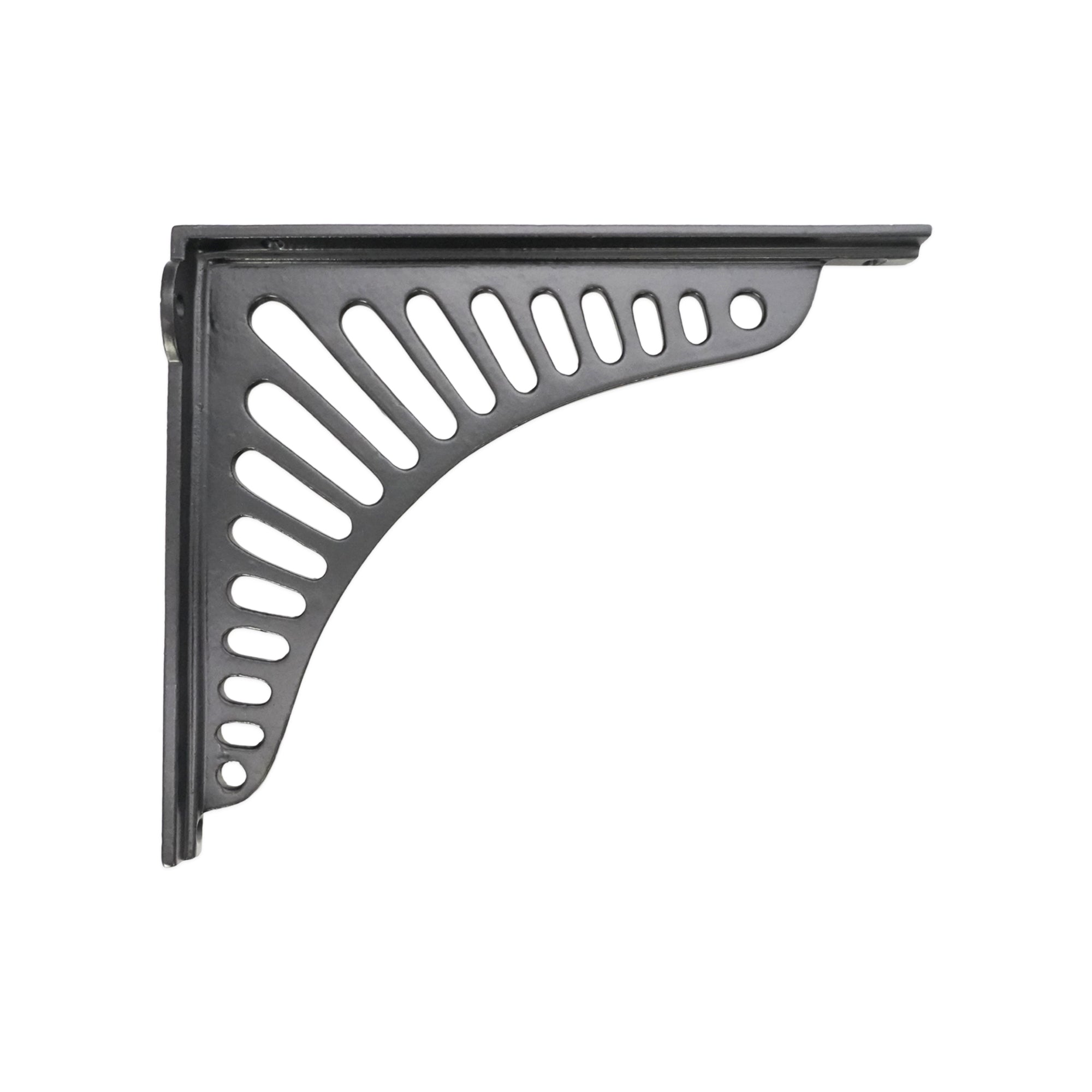 Sunrise Shelf Bracket Black (Sold in Pairs)