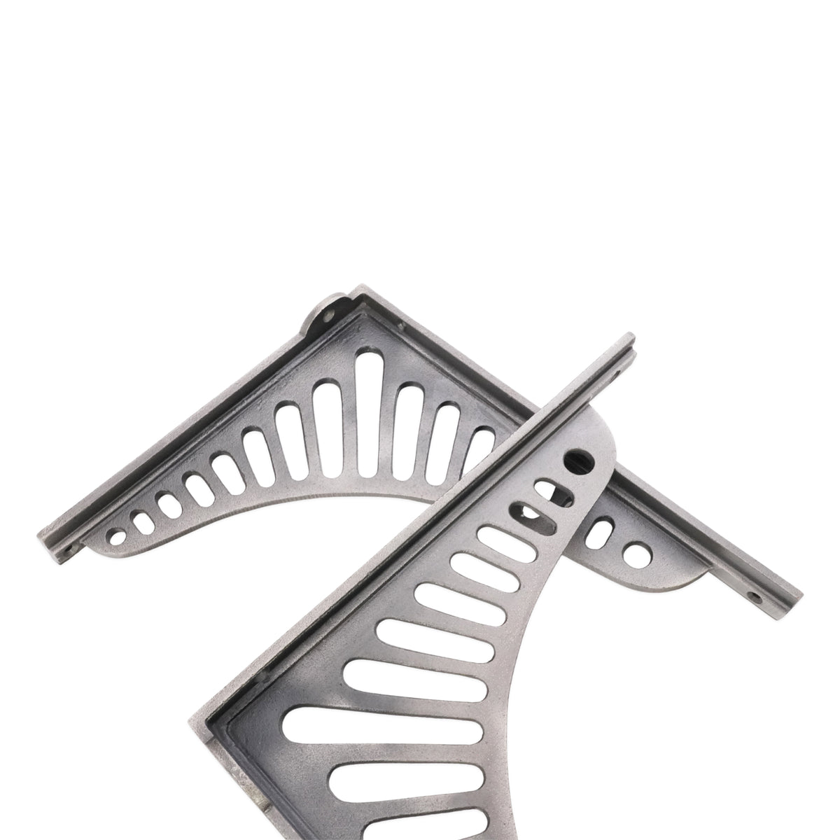 Sunrise Shelf Bracket Pewter (Sold in Pairs)