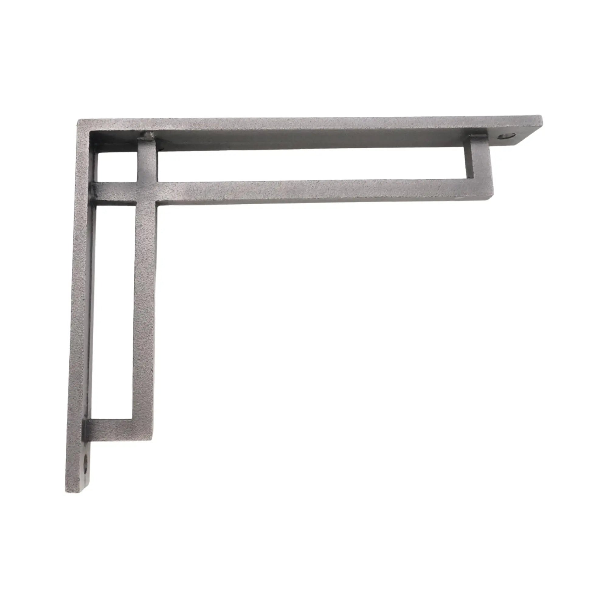 Narrow Art Deco Bracket Pewter (Sold in Pairs) Spira