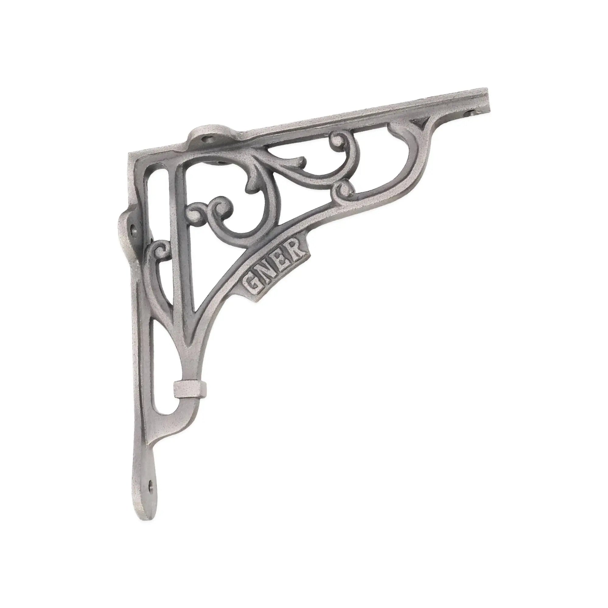 GNER Shelf Bracket Pewter 180x180mm (Sold in Pairs) Spira