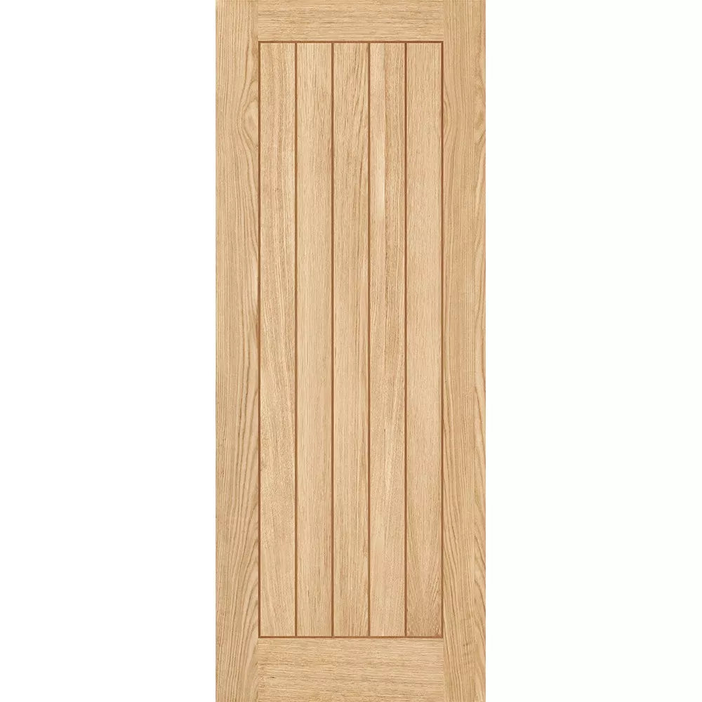 Belize Pre-finished Oak Fire Door