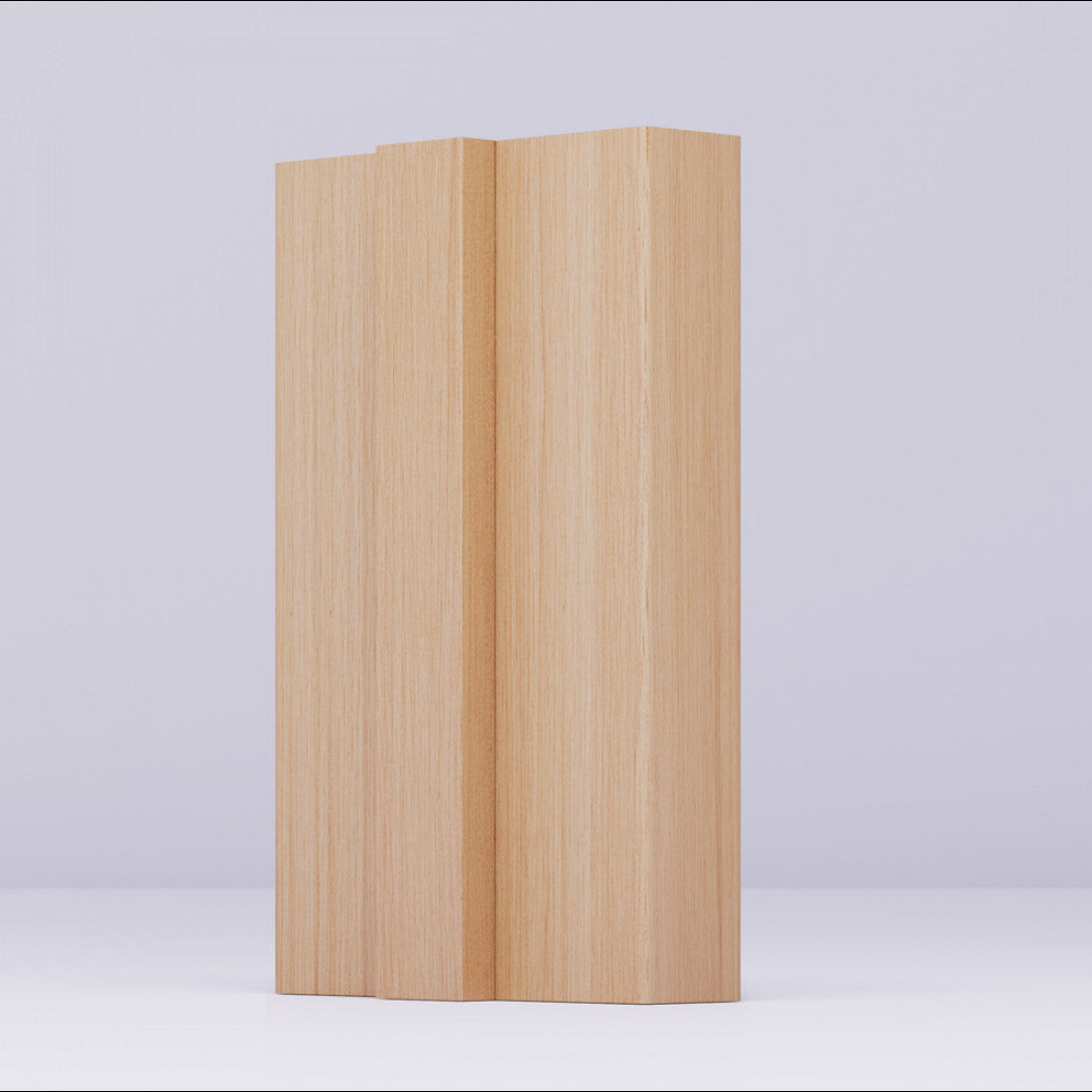 Bifold Frame Kit Unfinished Oak 3d