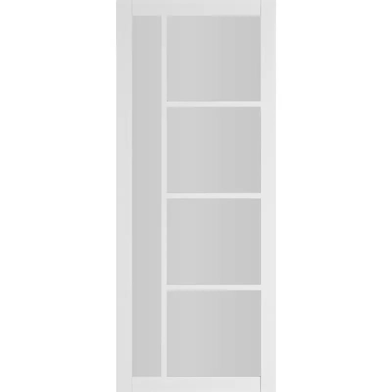 Brixton Urban White Primed Clear Glass