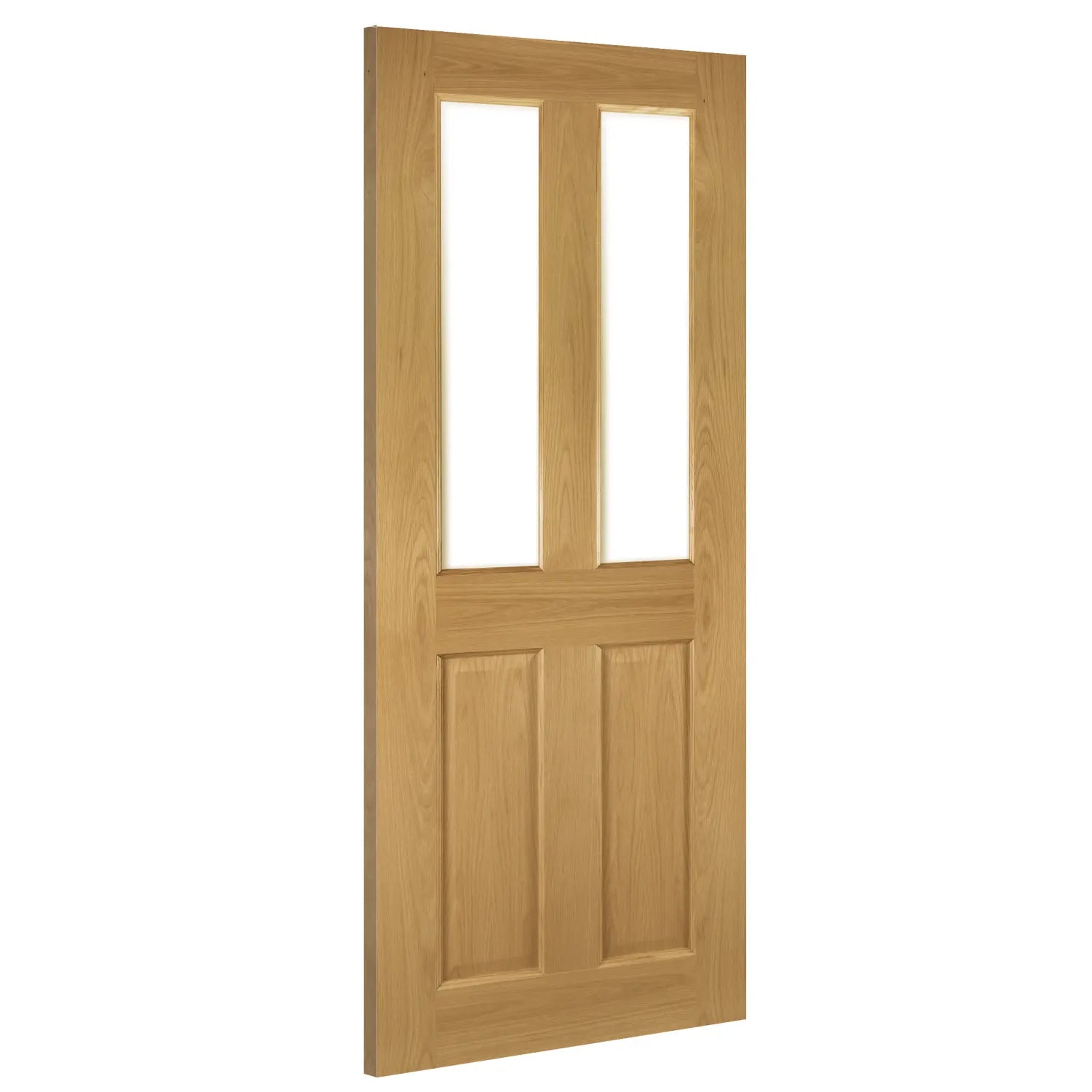 Bury Interior Glazed Oak Fire Door Deanta