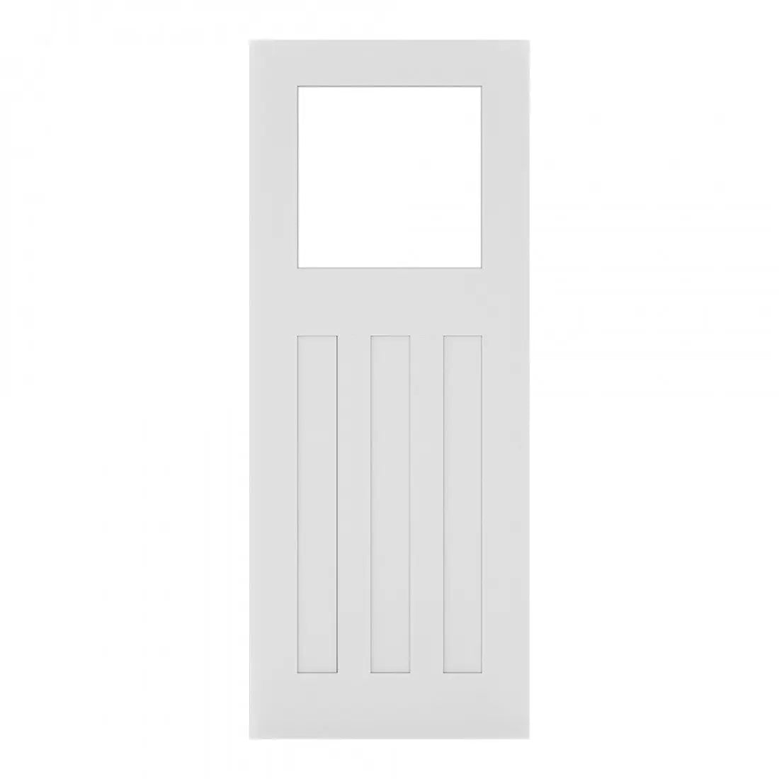Cambridge White Primed Glazed Internal Door