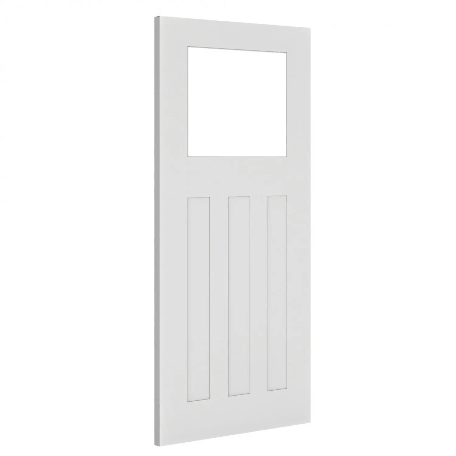 Cambridge White Primed Glazed Internal Door