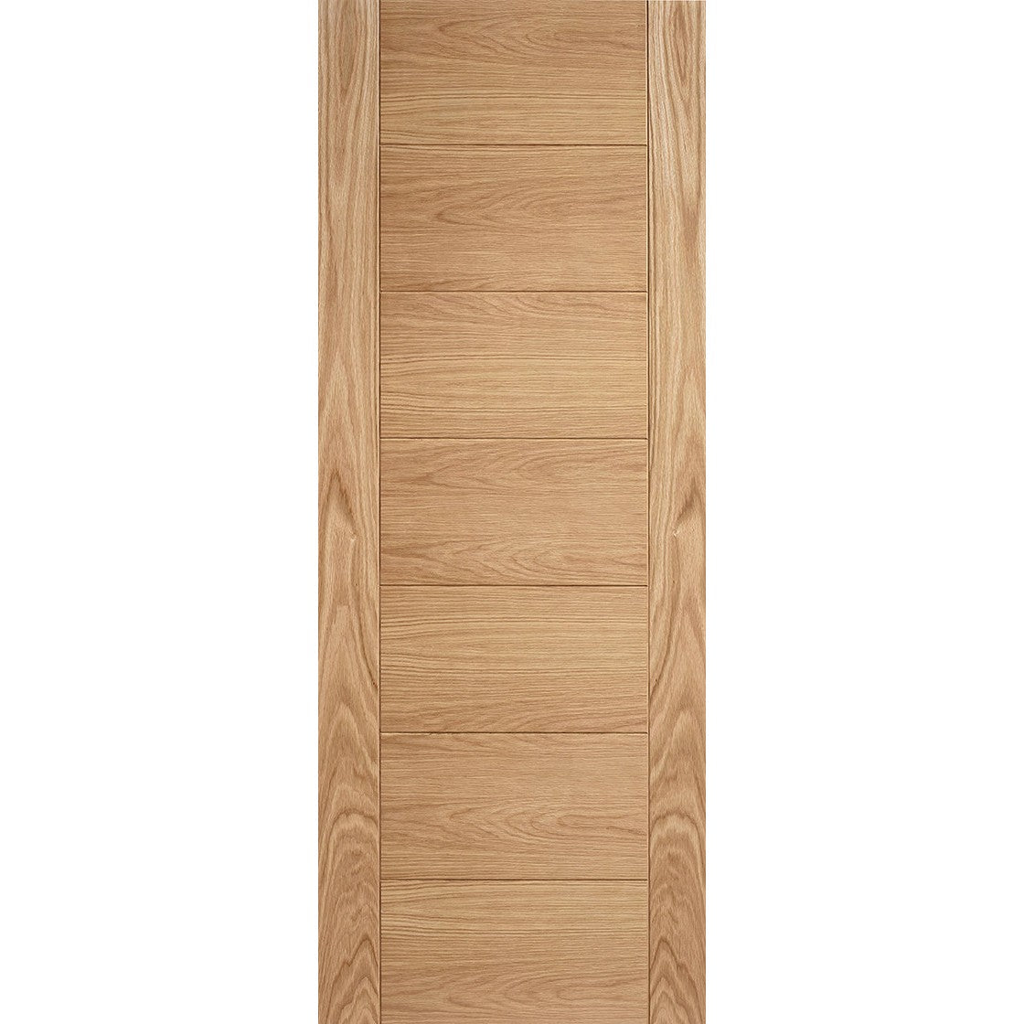 Carini 7P Pre-Finished Oak Fire Door