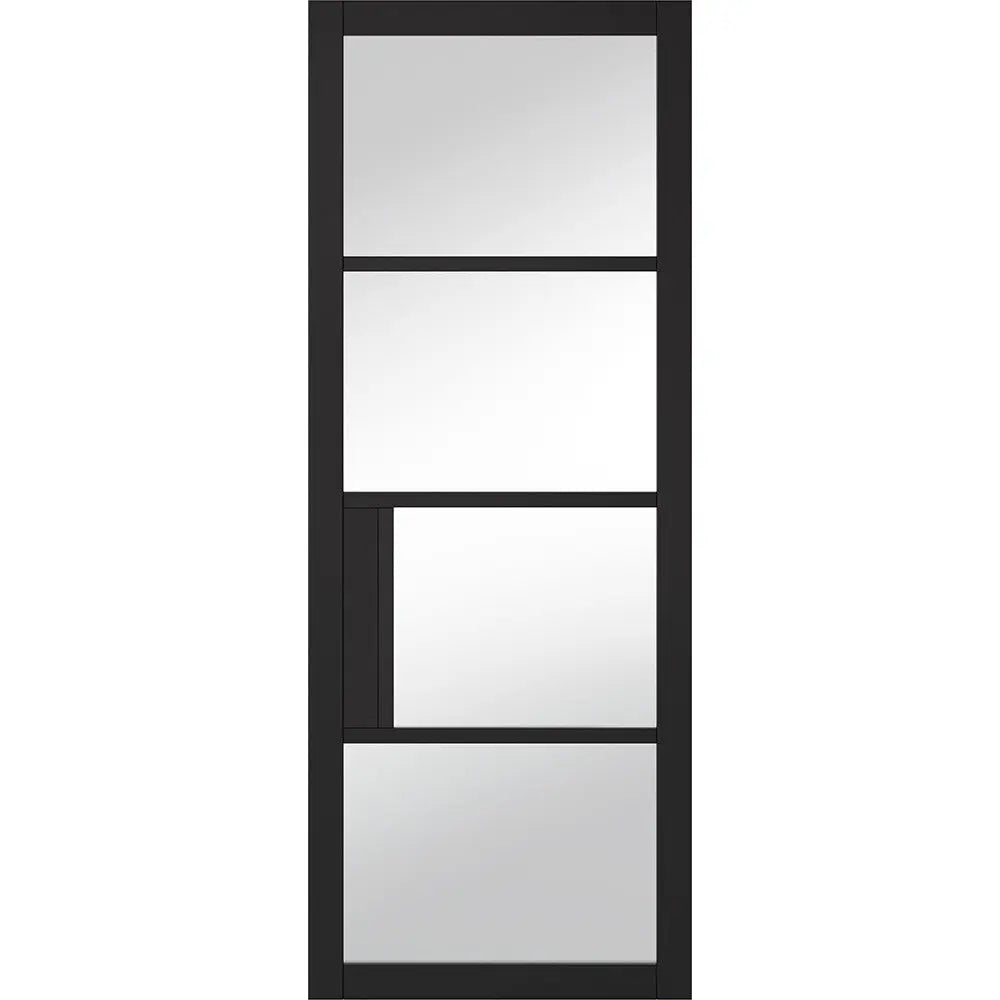 Chelsea 4L Clear Pre-finished Black