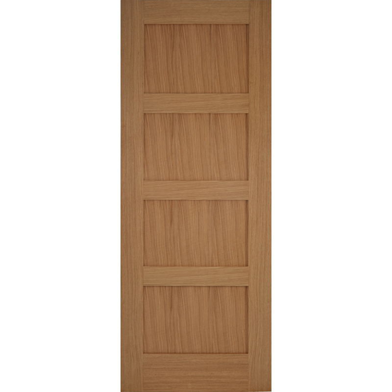Contemporary 4 Panel Fire Door
