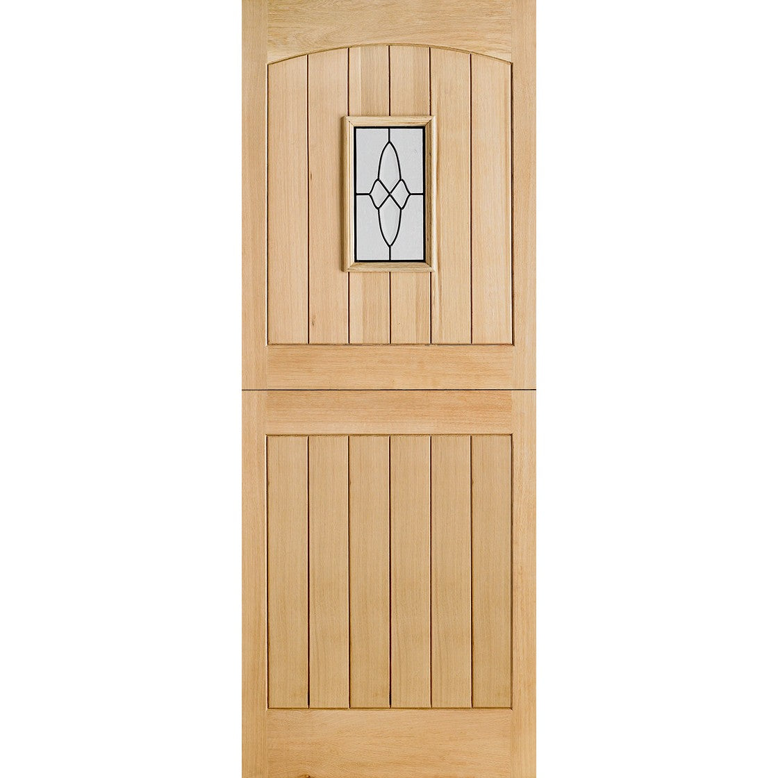 Cottage Stable 1L Unfinished Oak External Door