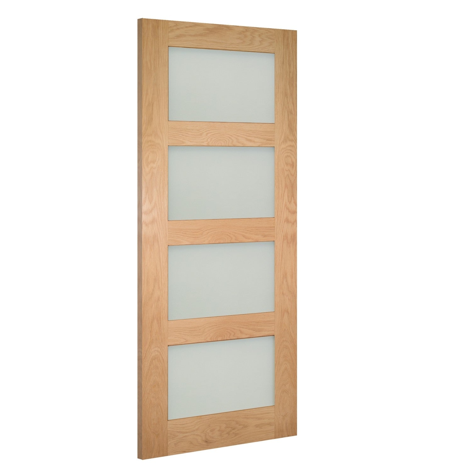 Coventry Prefinished Oak Obscure Glaze FSC Internal Door