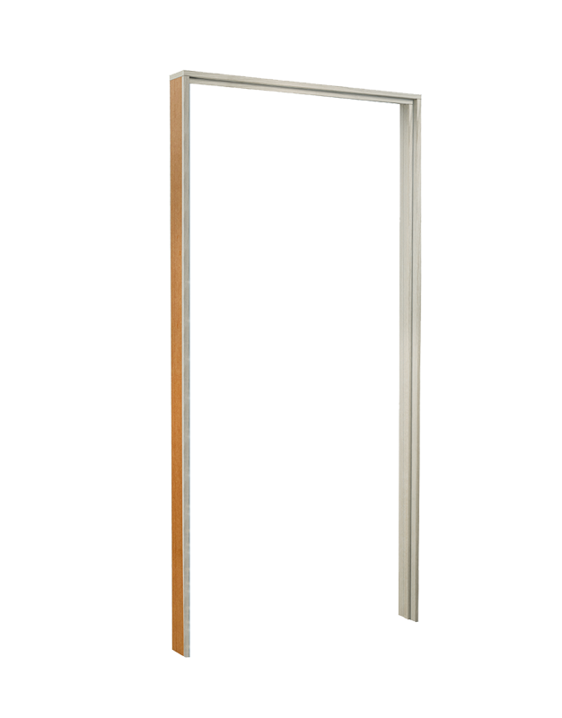 Light Grey Pre-Finished Door Lining with Lock