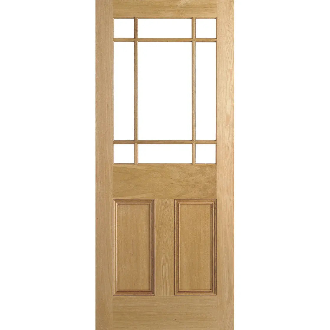 Downham Glazed Unfinished Oak