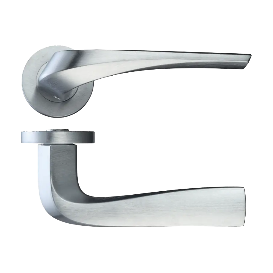 Draco Privacy Satin Chrome