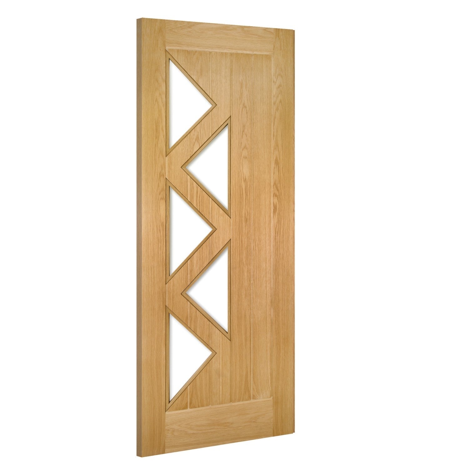 Ely Prefinished Oak Glazed 5 Lite FSC Internal Door