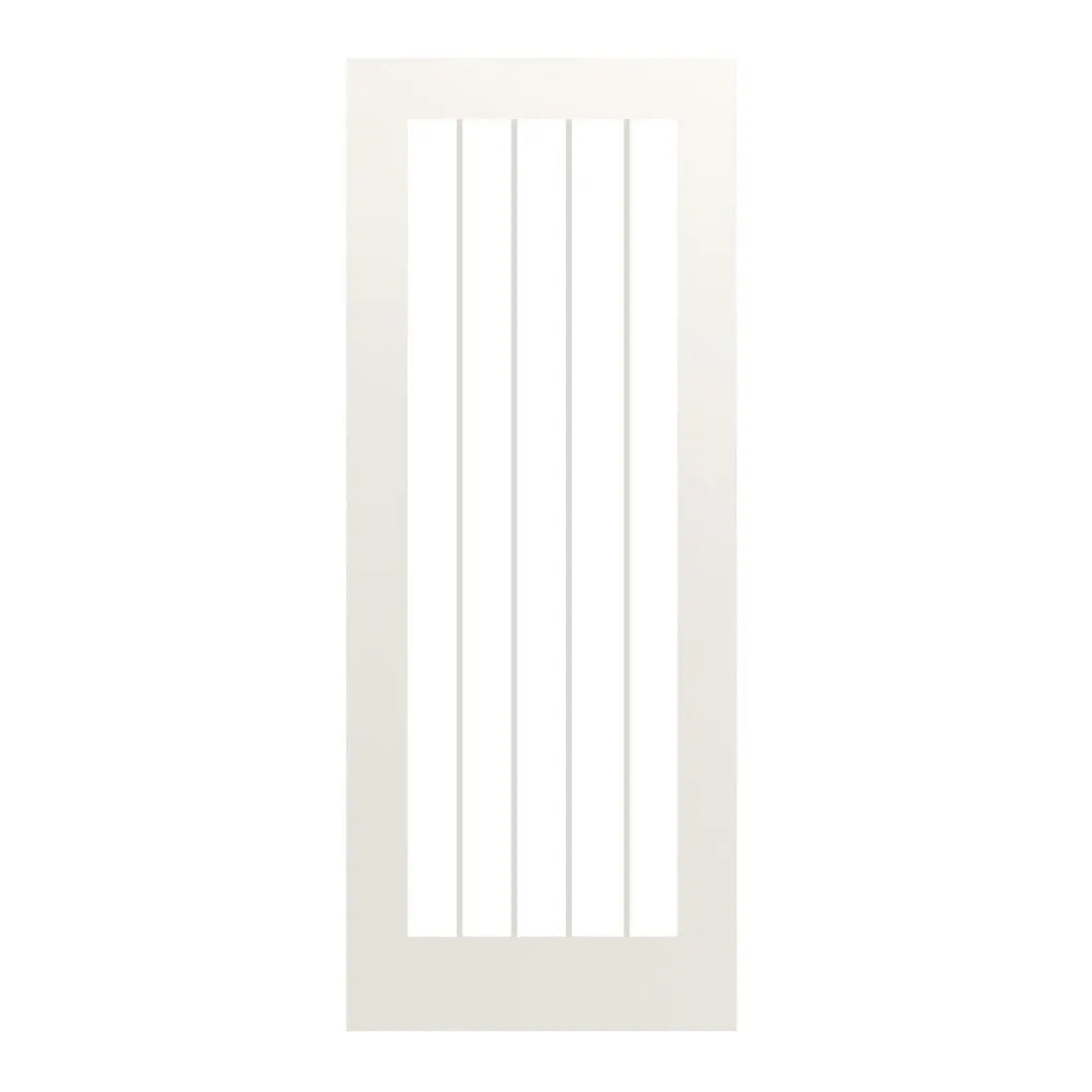 Ely White Primed Glazed 1 Lite Full Internal Door