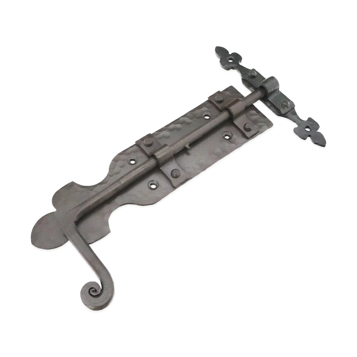 Gothic Cabinet Lock Matt Black Spira