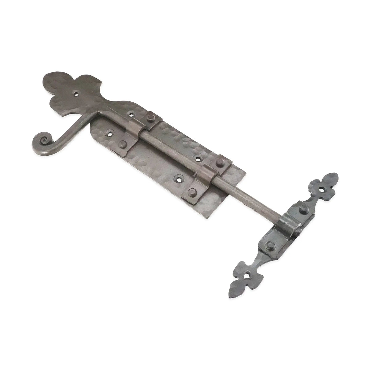 Gothic Cabinet Lock Matt Black Spira