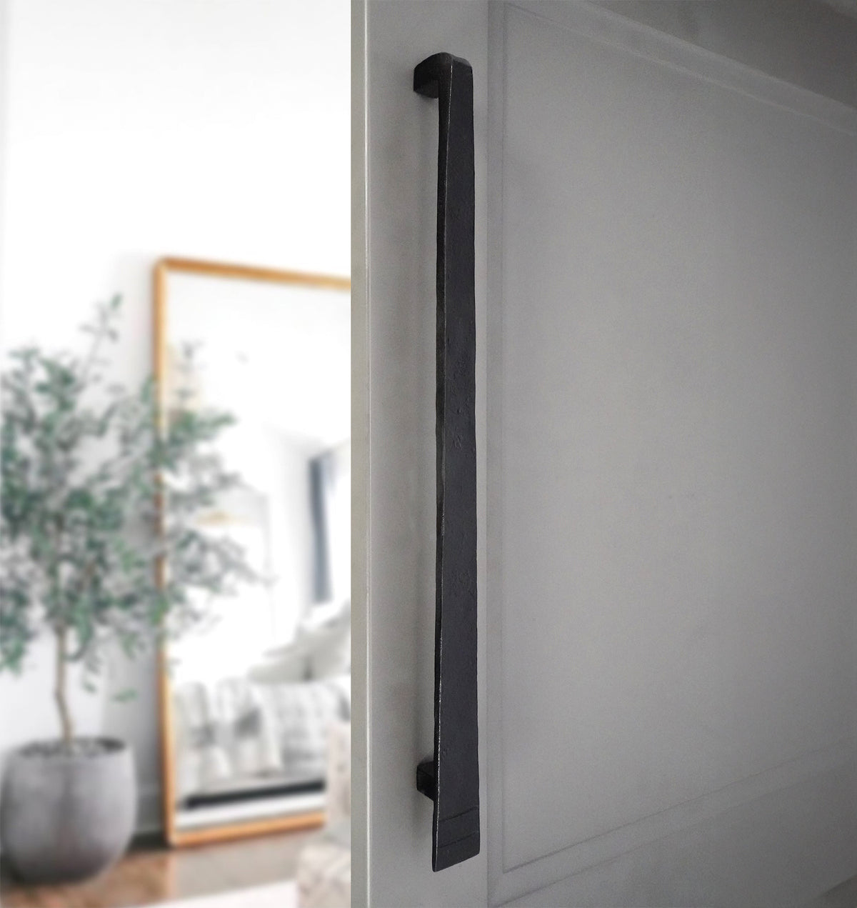 Skeg Pull Handle Large Matt Black