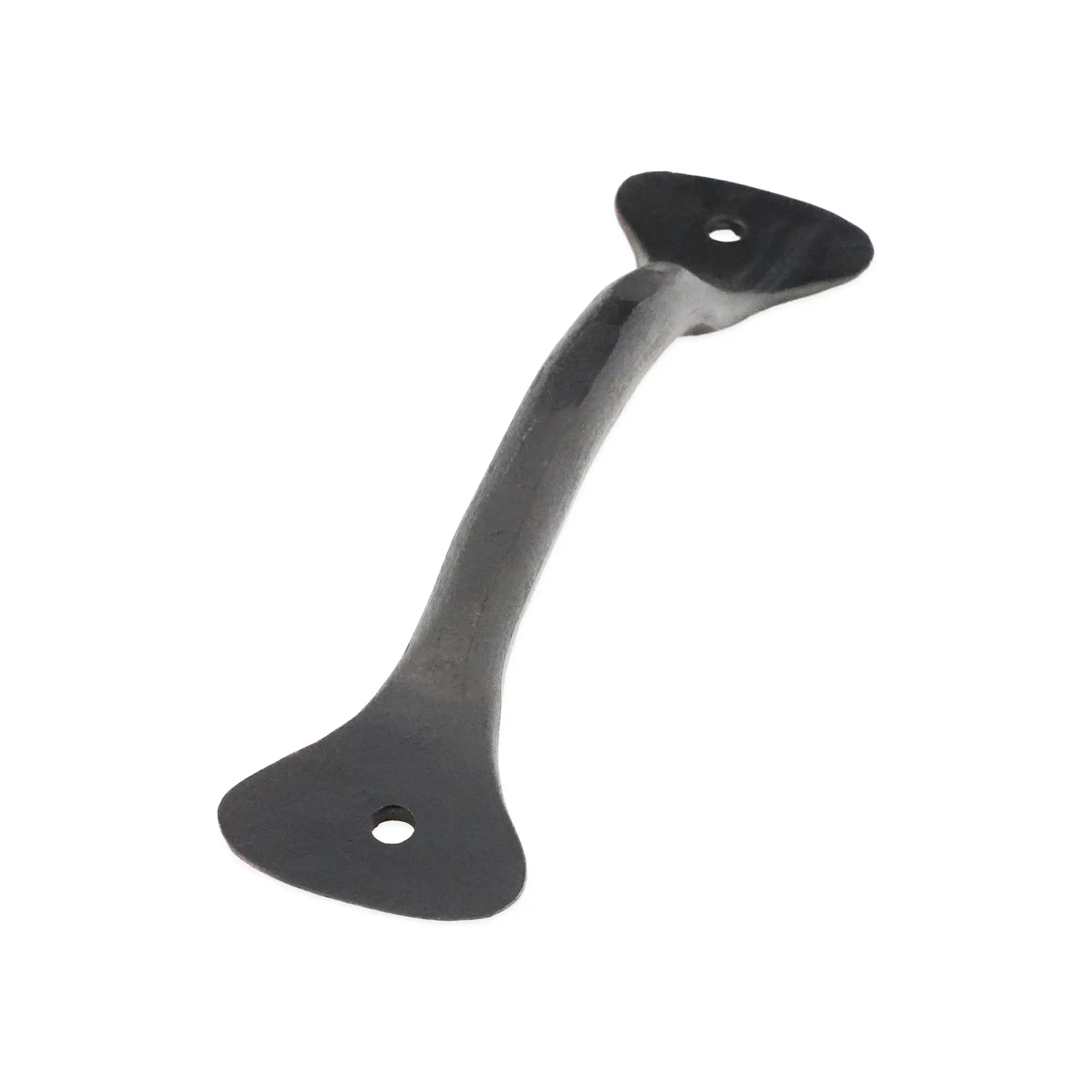 Hammered Pull Handle Small Matt Black Spira