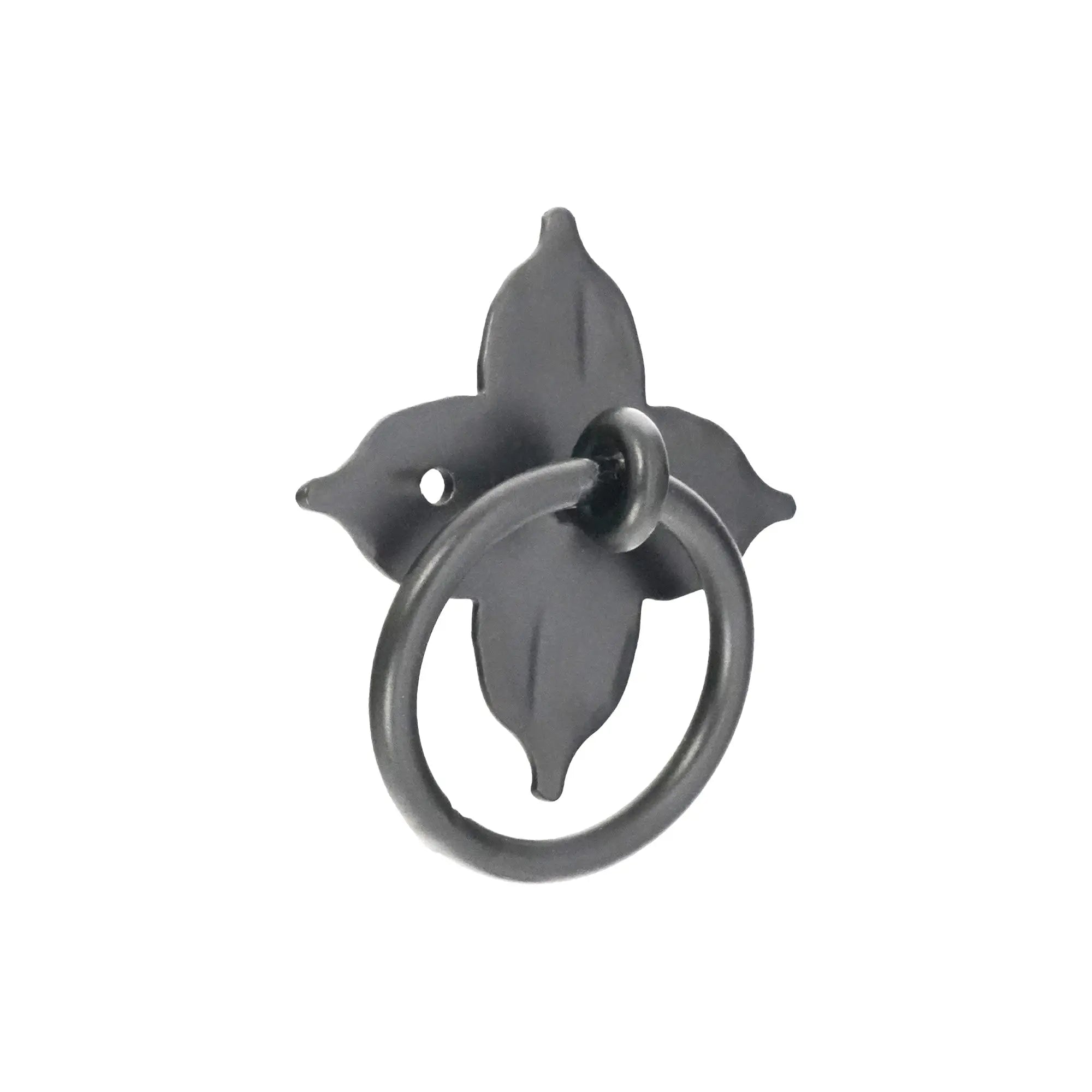 Floret Ring Drop Pull Matt Black Spira