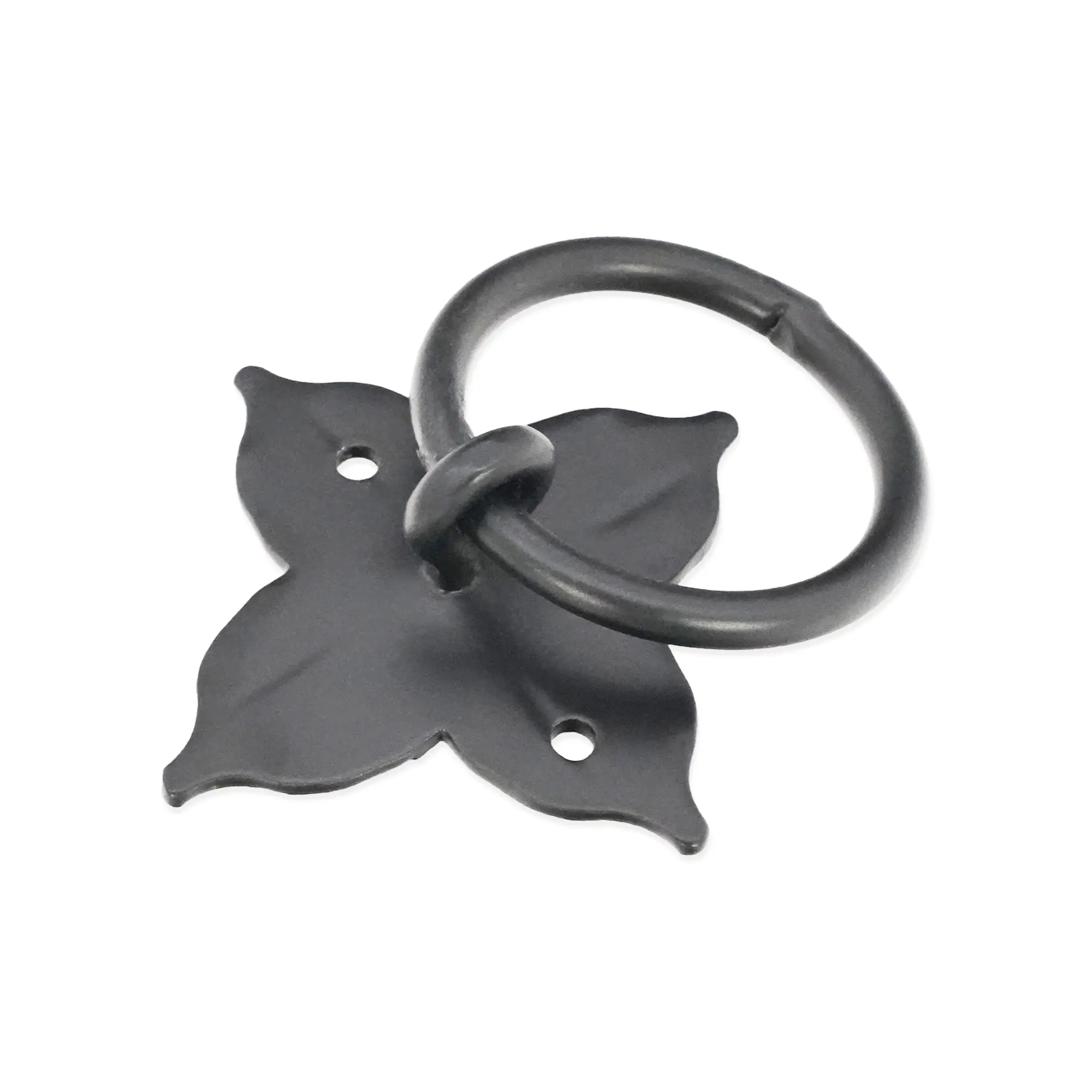 Floret Ring Drop Pull Matt Black Spira
