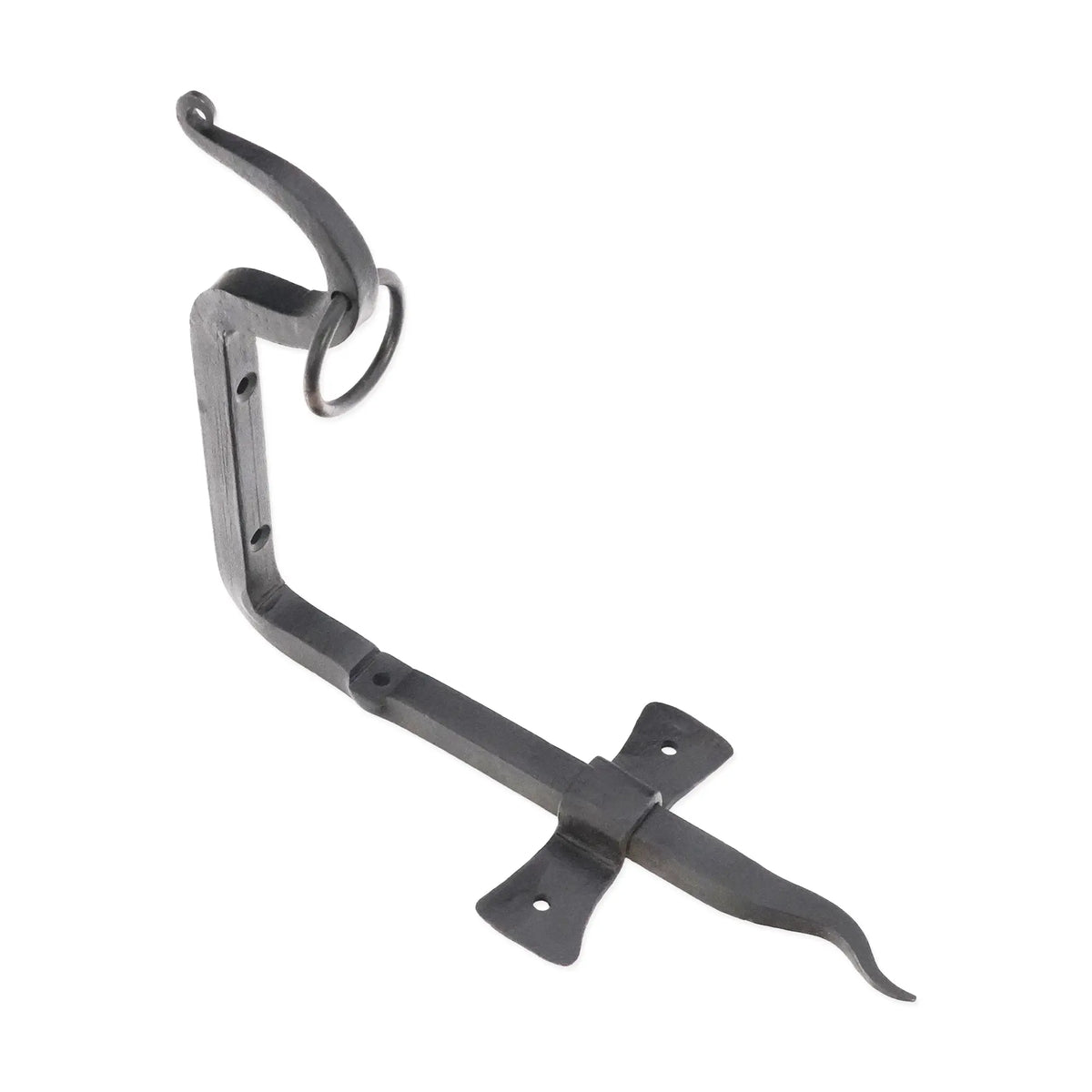 Cosmo Twist Shelf Support Matt Black Spira