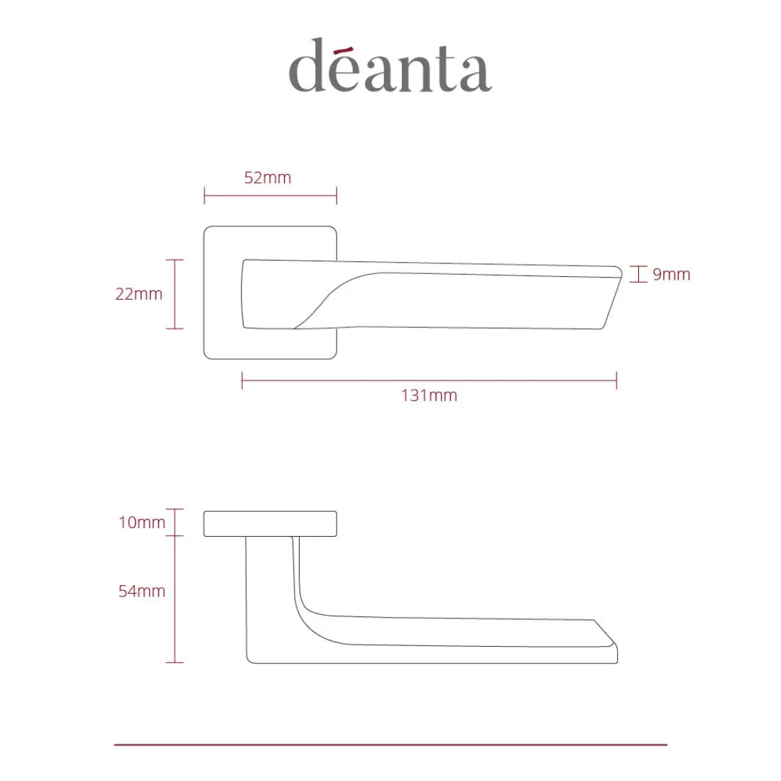 Athens Satin Nickel Handle Deanta