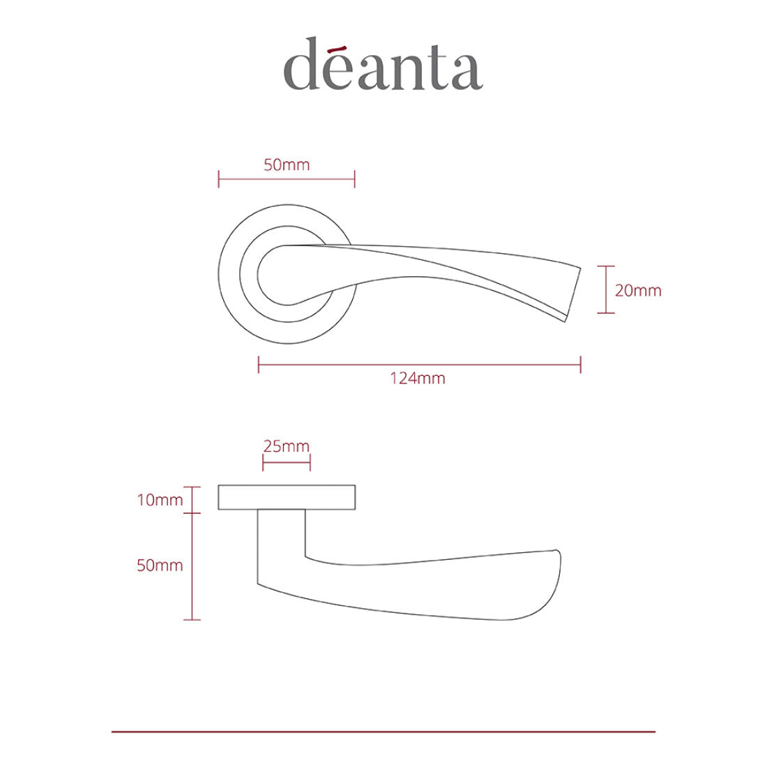 Fortuna Satin Finish Handle
