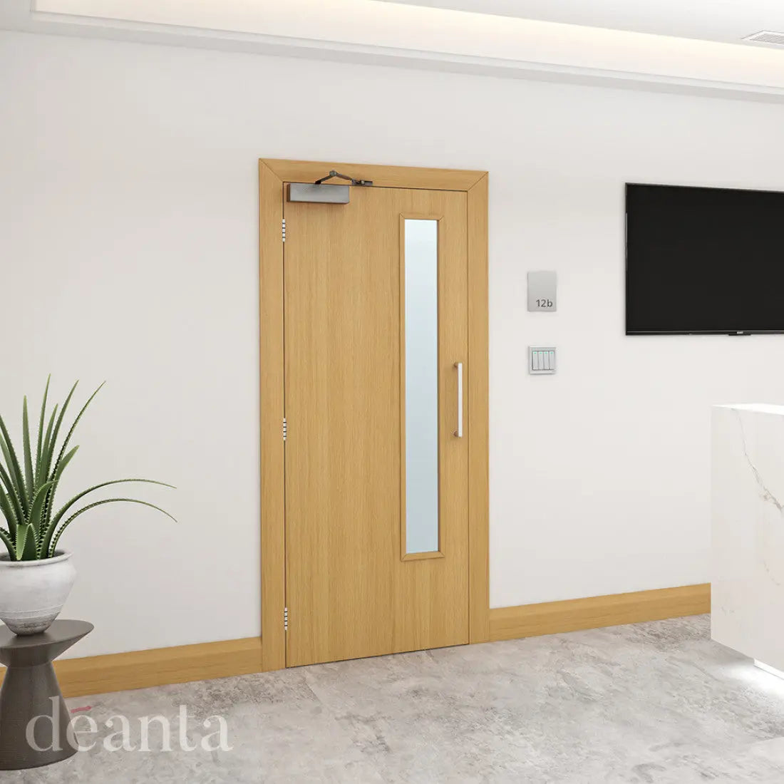Flush Prefinished Oak life