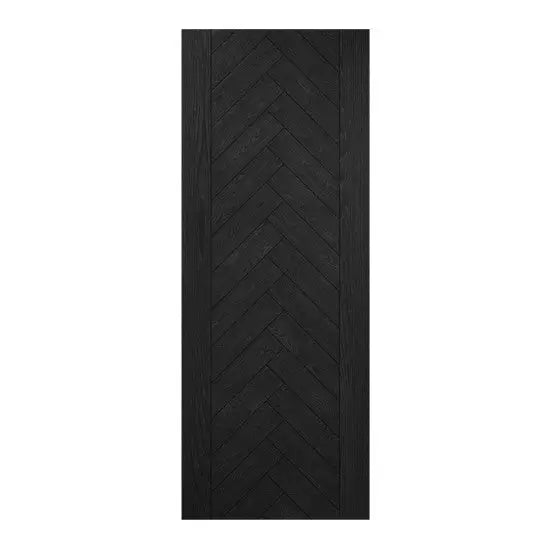 Fontaine Brushed Black Oak Door Deanta