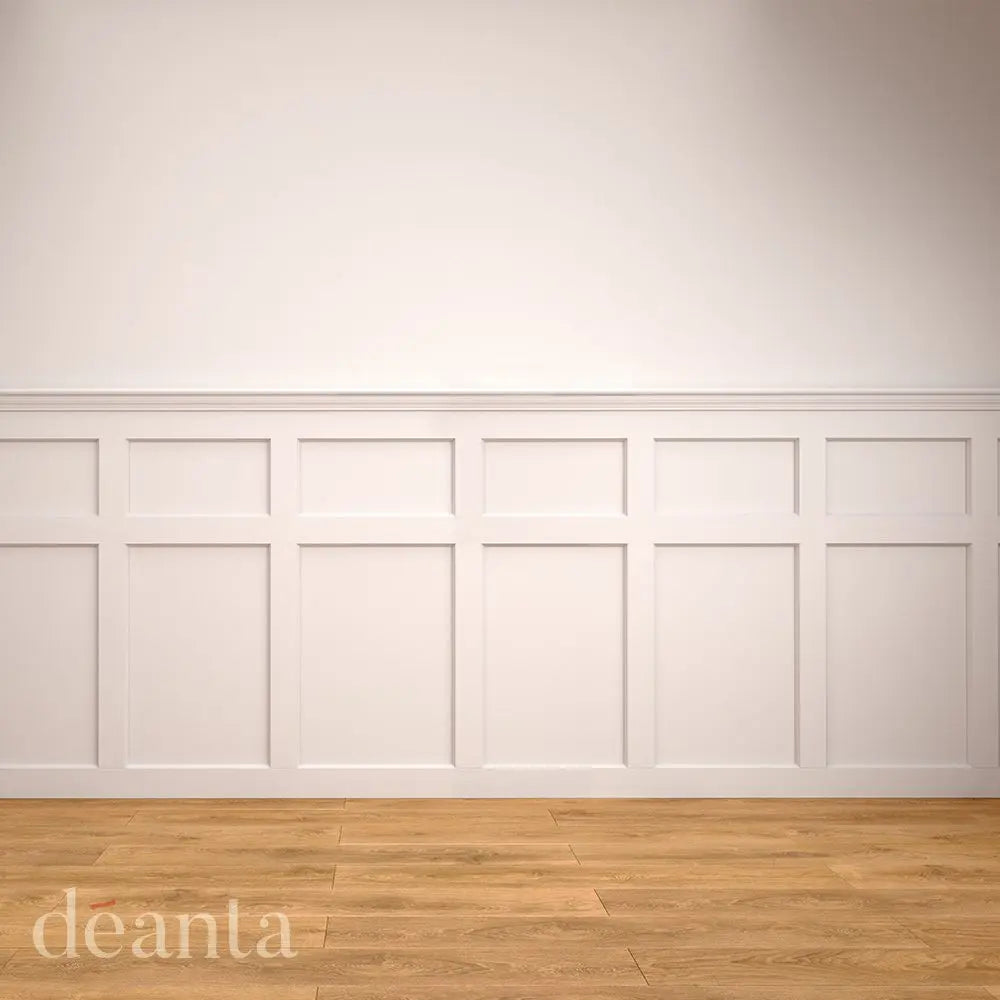 White Primed Hampton Wall Panelling Deanta