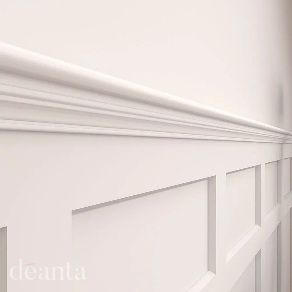 White Primed Hampton Wall Panelling Deanta