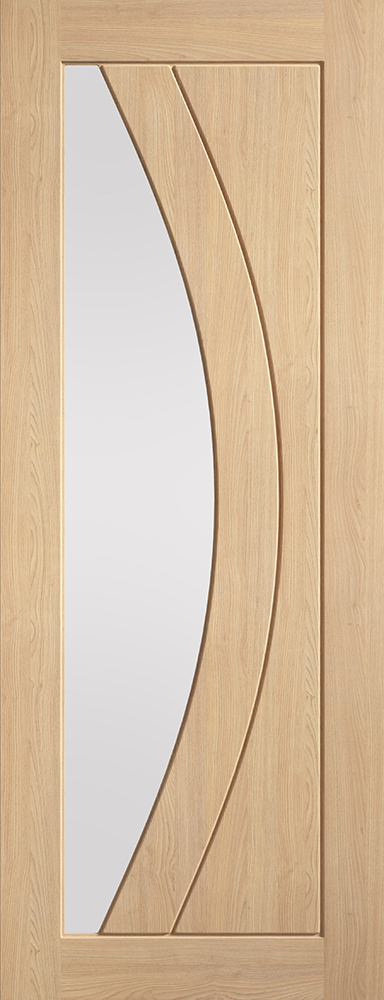 Girona Prefinished Glazed Oak internal door LPD Doors