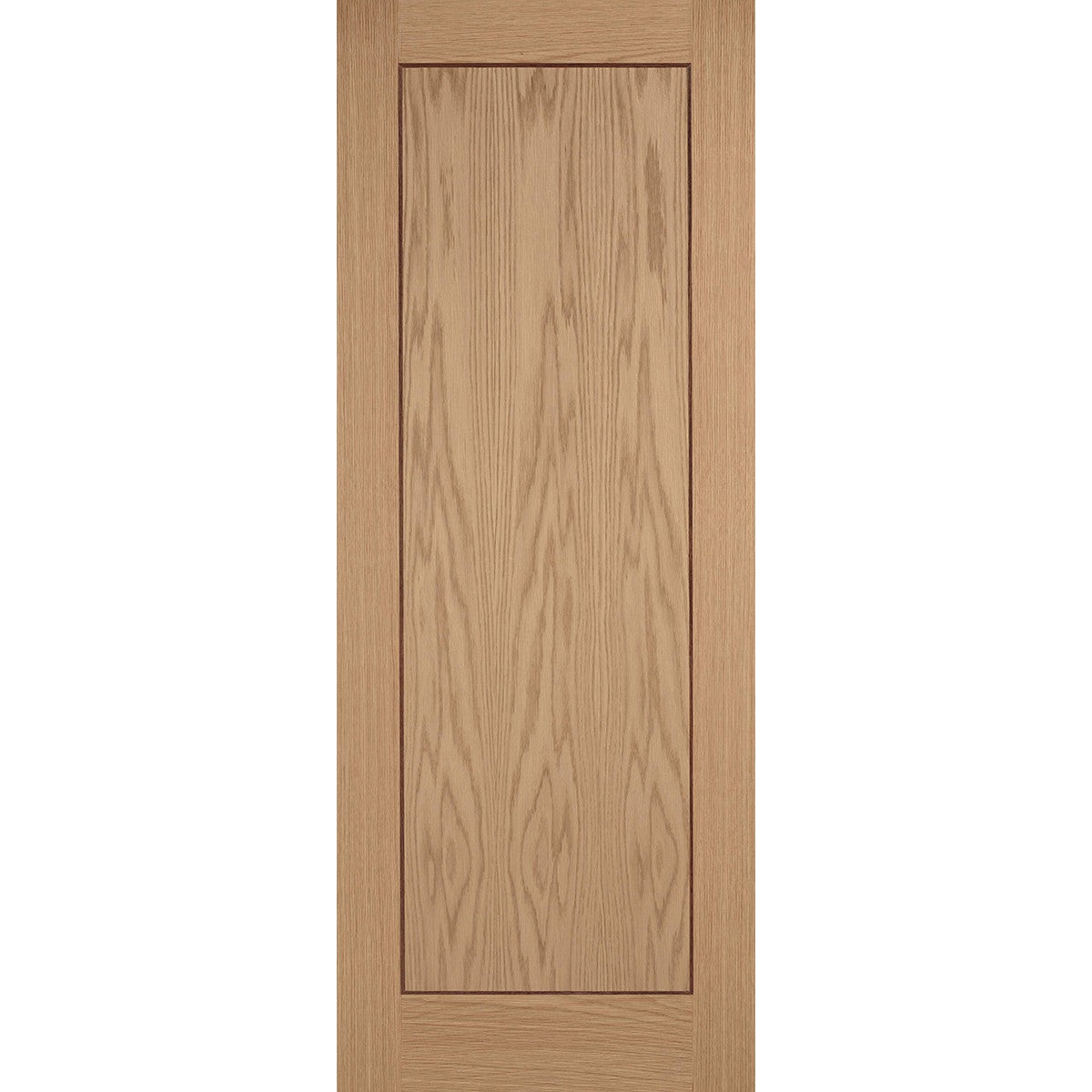 Inlay 1P Pre-Finished Oak Fire Door
