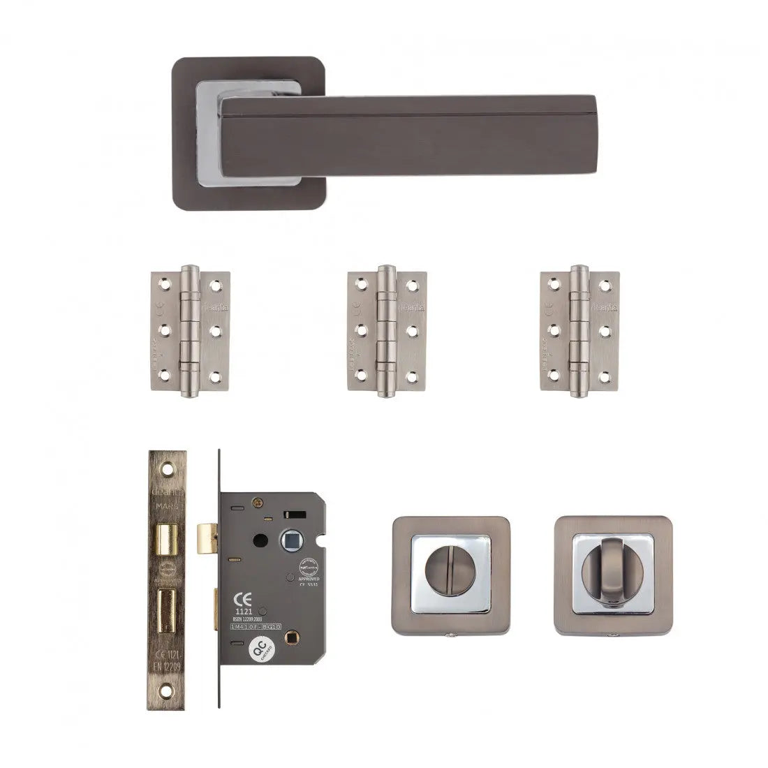 Invictus Bathroom Kit Matt Satin Black Finish 2
