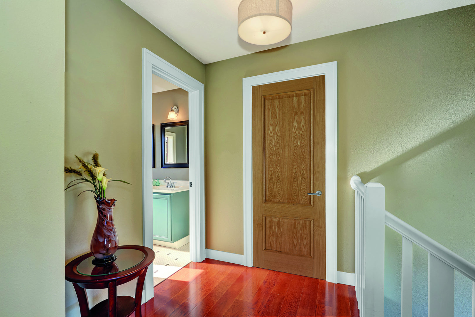 Iris 2 Panel Oak Internal Door