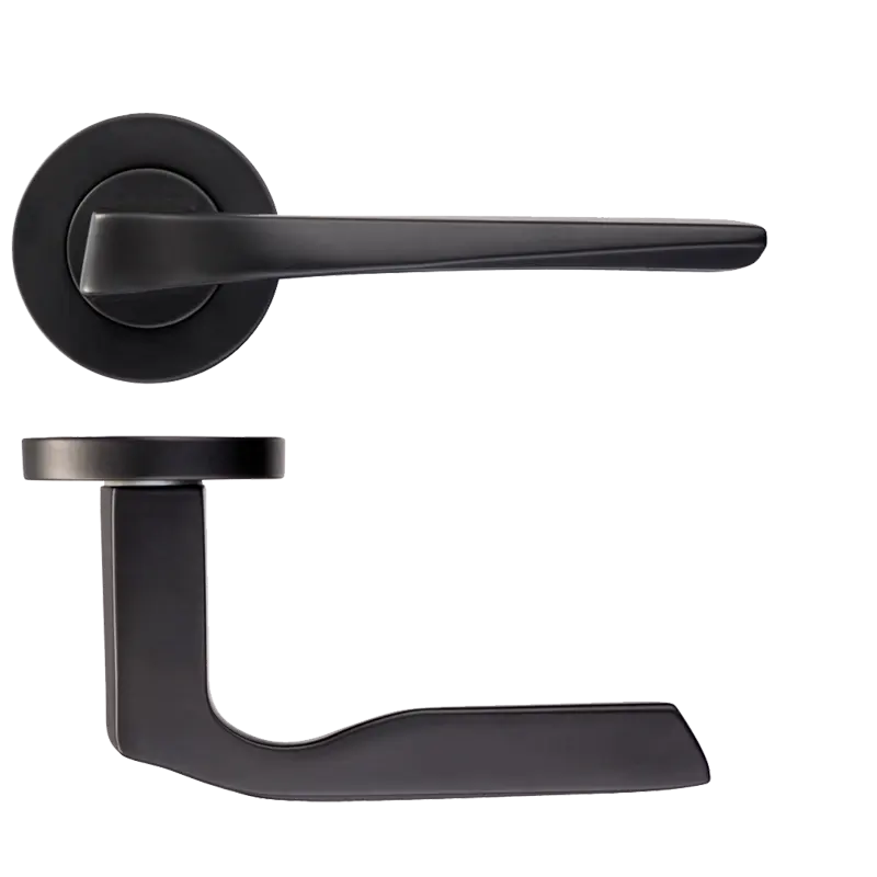 Carina Matt Black Hardware Privacy Pack LPD Doors