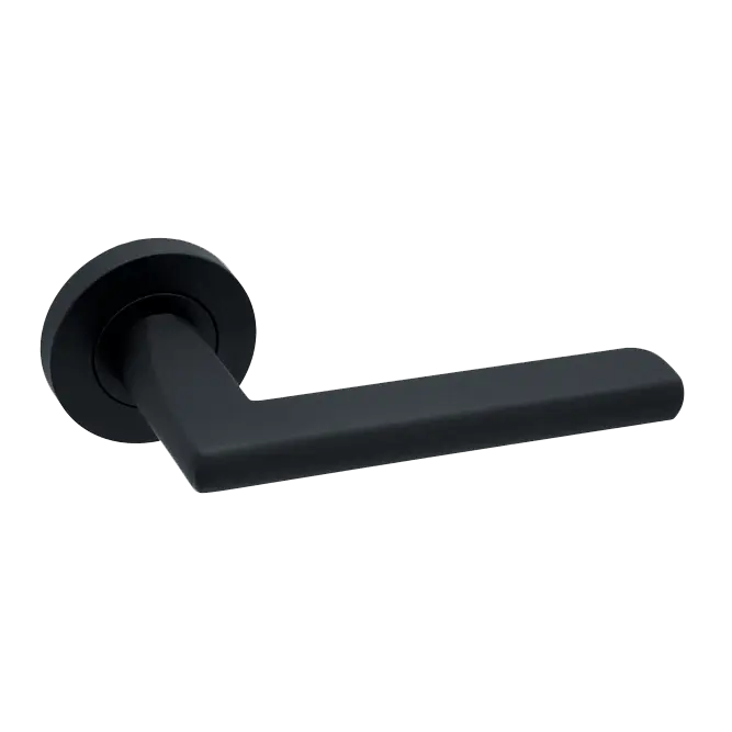Parma Matt Black Privacy Hardware Pack LPD Doors