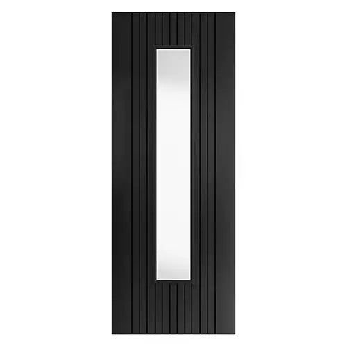 Aria Black Glazed Internal door JB Kind