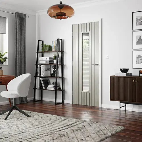 Aria Grey Glazed Internal Door JB Kind