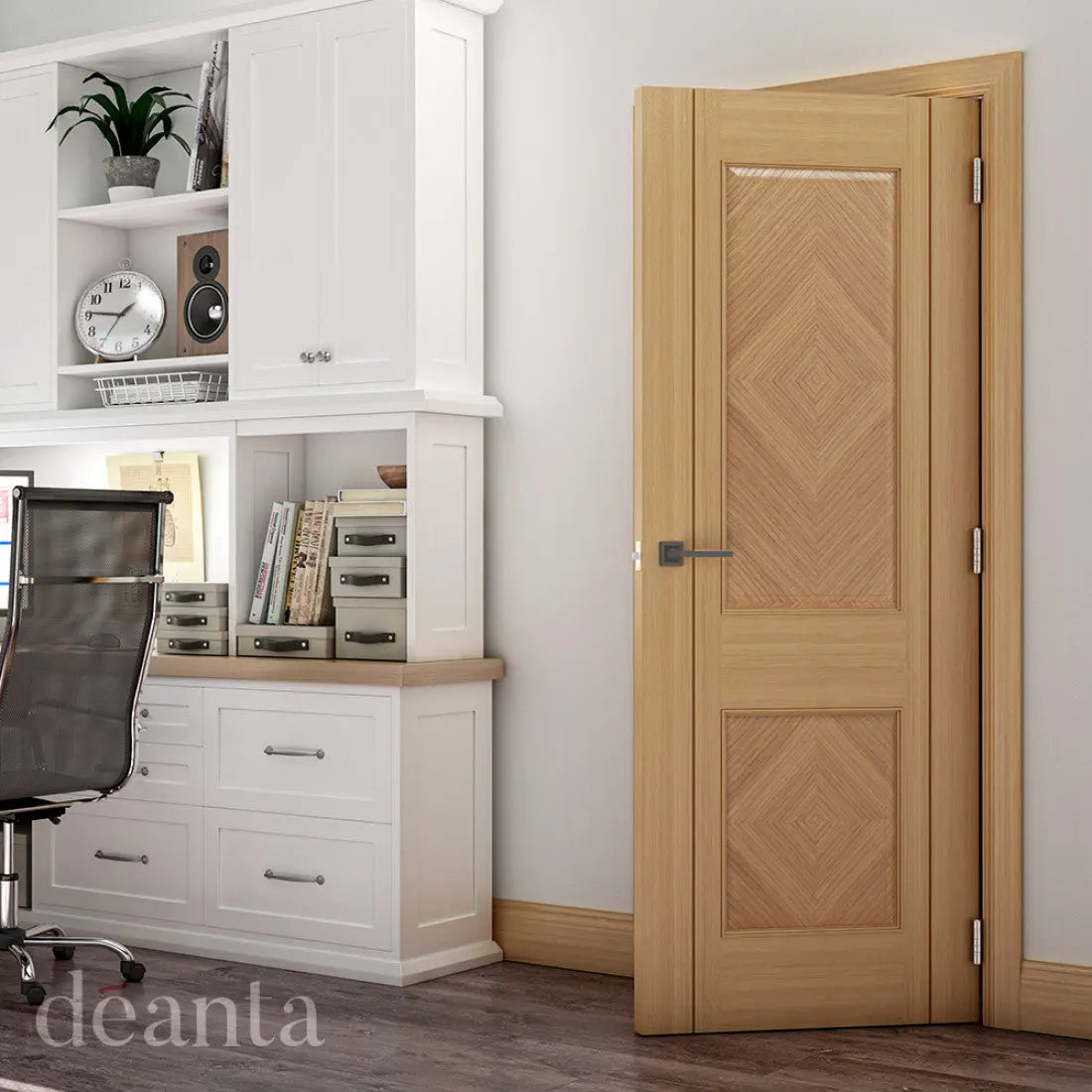 Kensington Prefinished Oak internal door deanta life