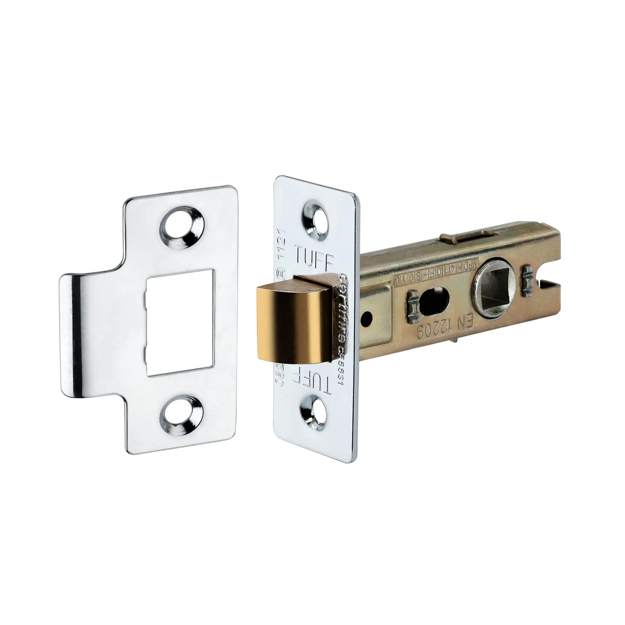 2.5" CE Bolt Through Tubular latch Nickel Plated Spira