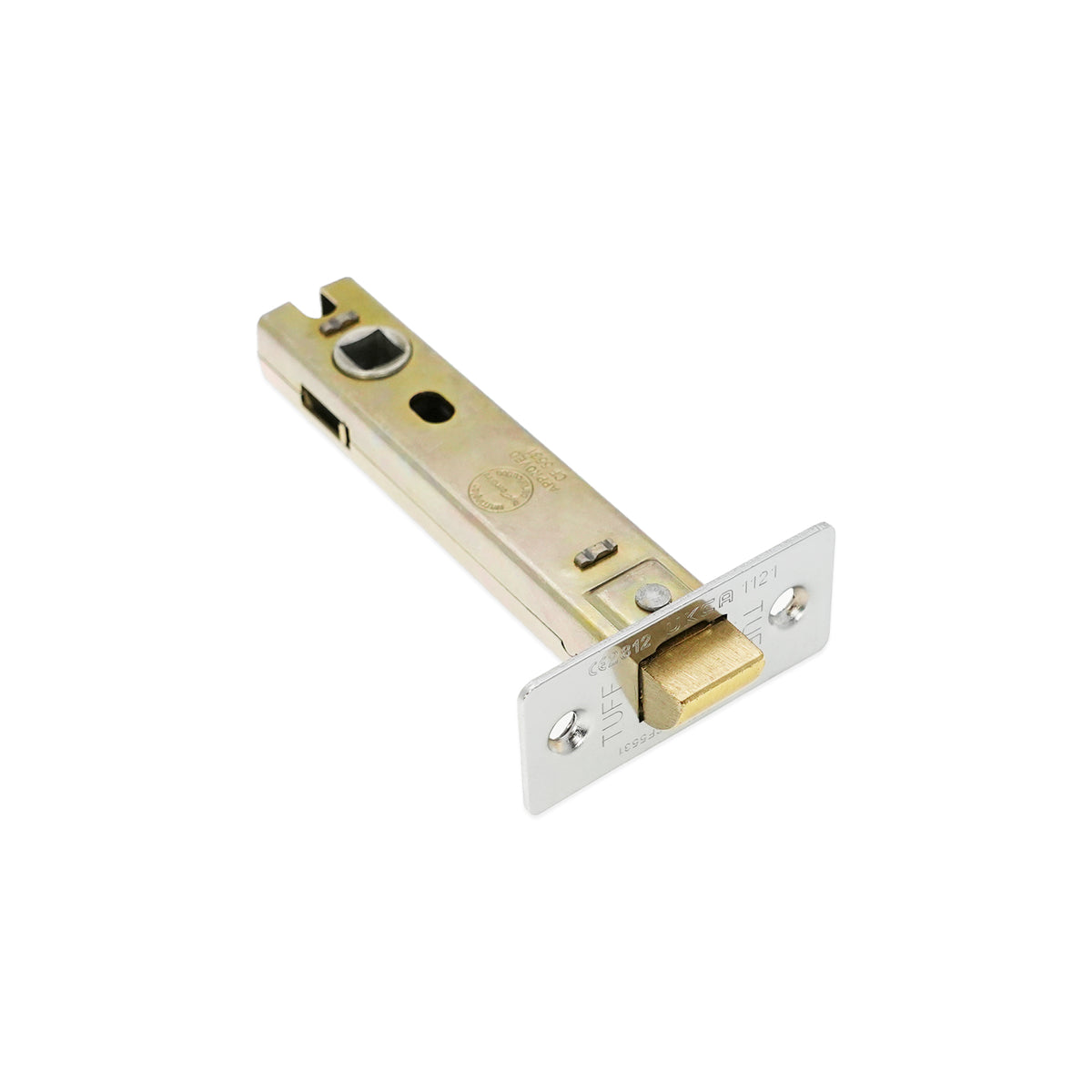 4" CE Bolt Through Tubular latch Nickel Plated